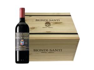 Brunello di Montalcino Riserva con scatola in legno da 3 bottiglie